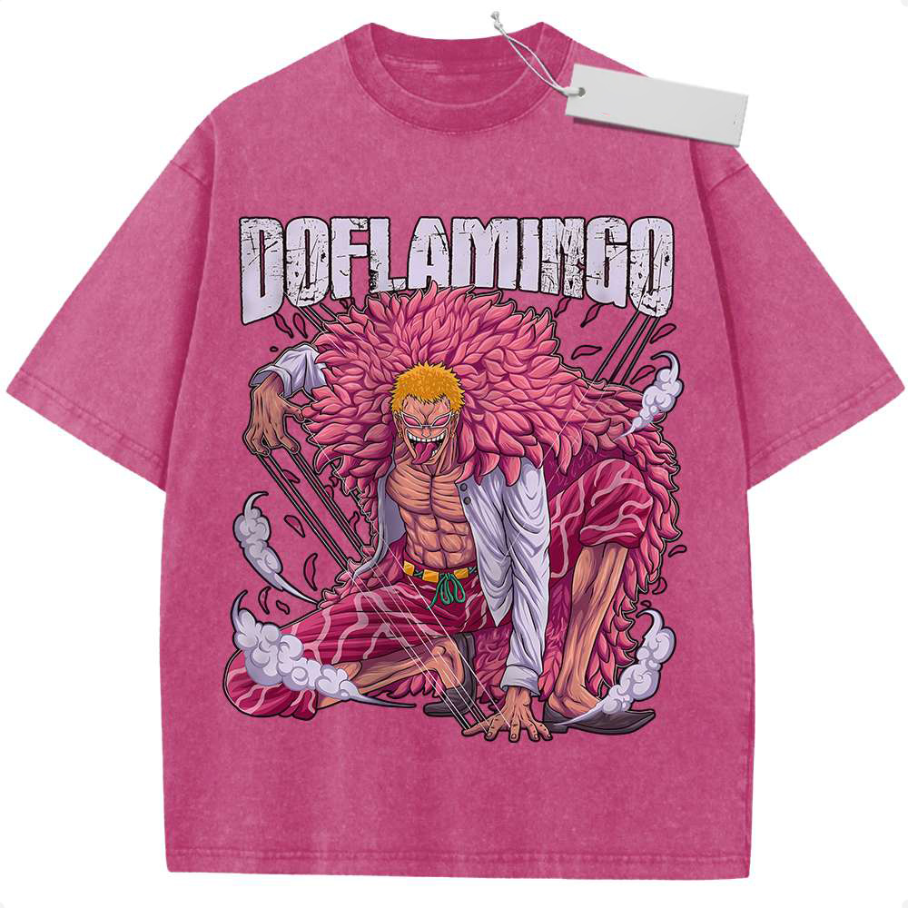 Donquixote Doflamingo Shirt, One Piece Shirt, Anime Shirt, Vintage T-Shirt