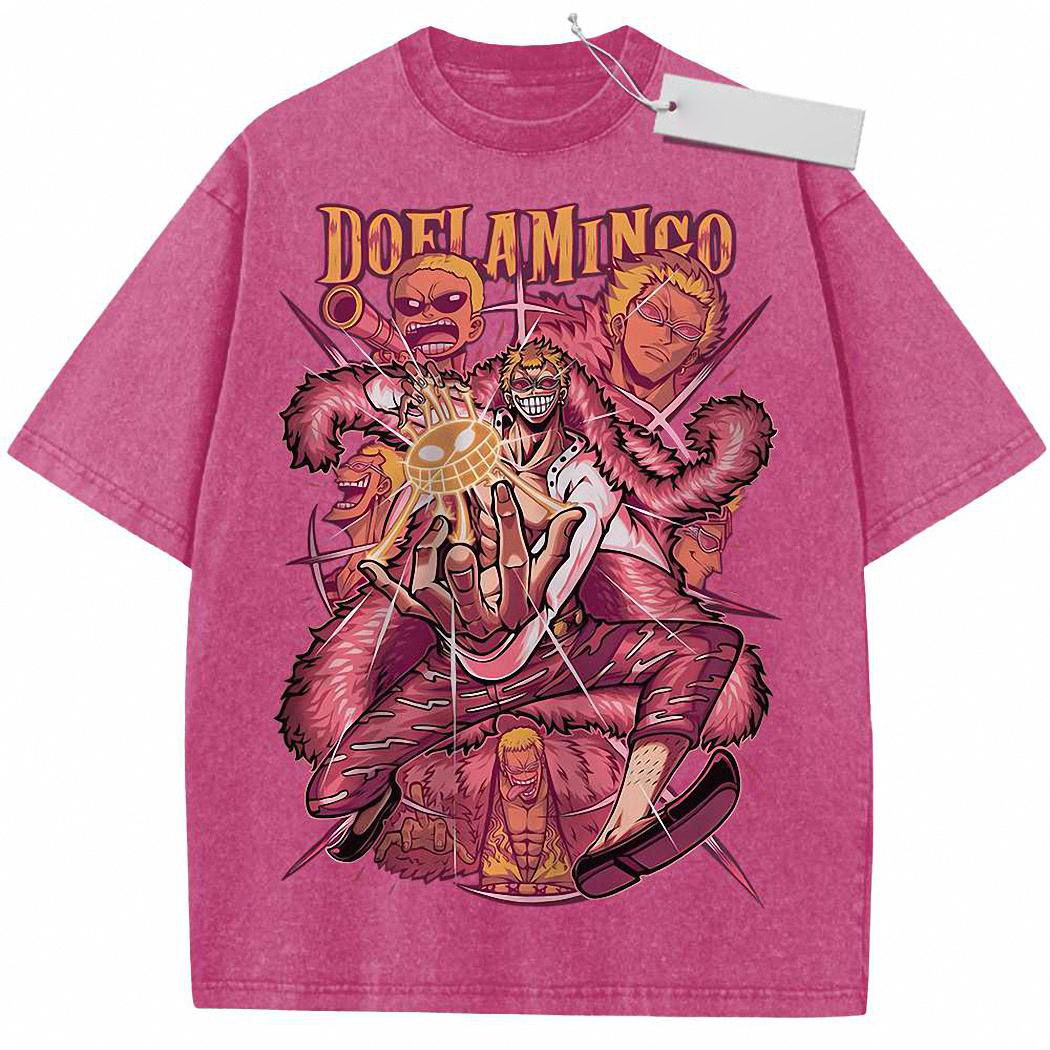 Donquixote Doflamingo Shirt, One Piece Shirt, Anime Shirt, Vintage Tee 6
