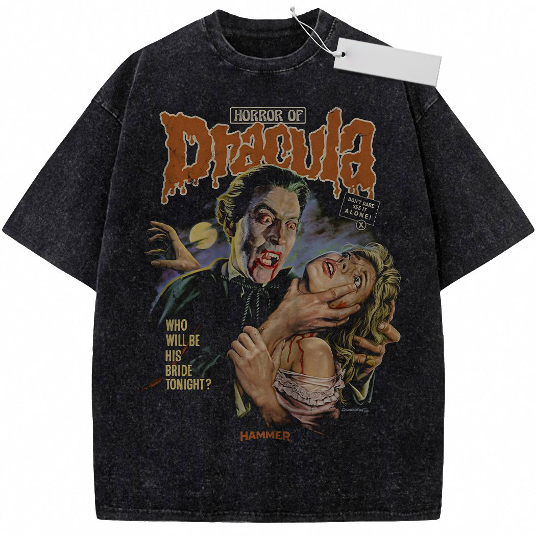 Dracula Shirt, Horror Movie Shirt, Vintage Tee 1