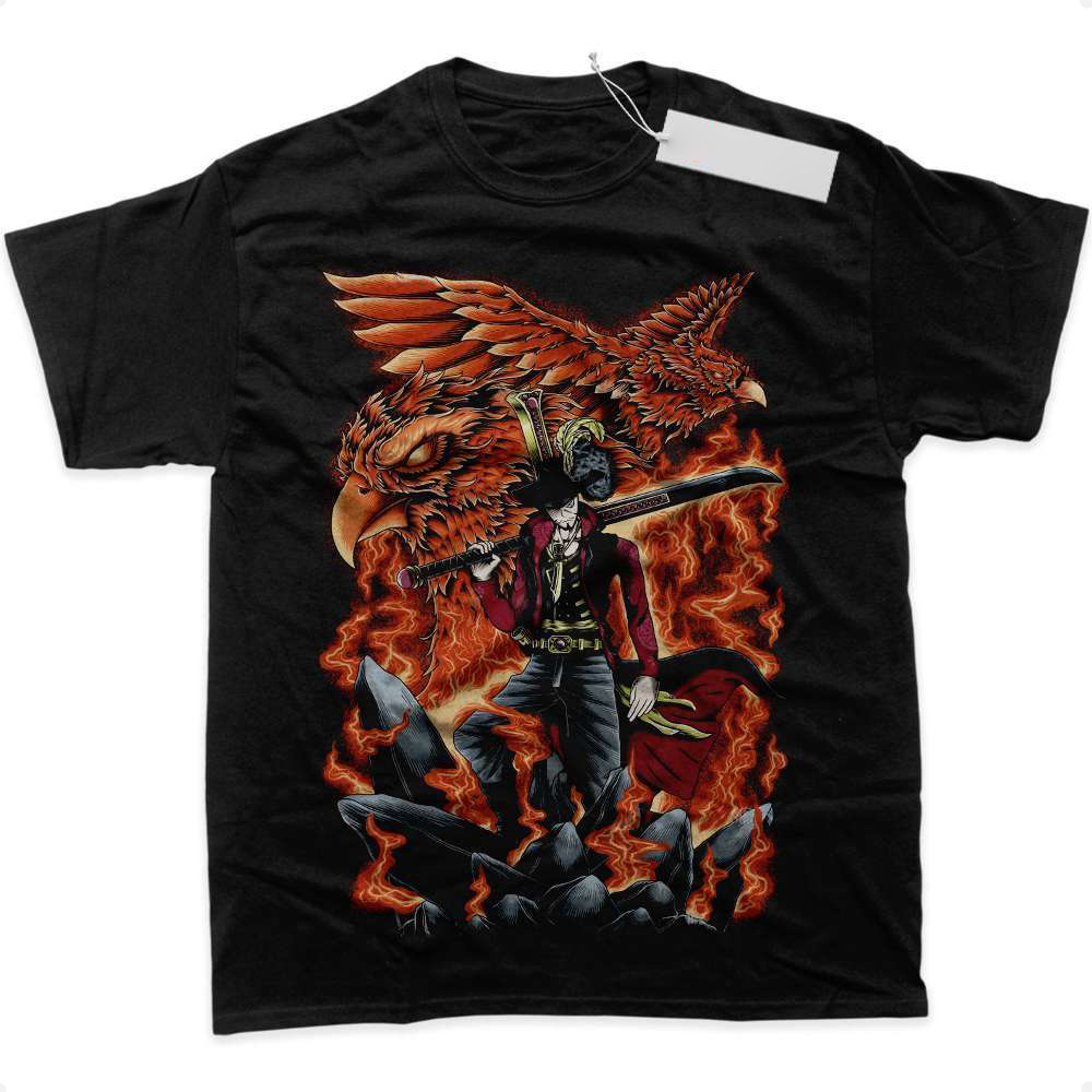 Dracule Mihawk Shirt, One Piece Shirt, Anime Shirt, Graphic T-Shirt