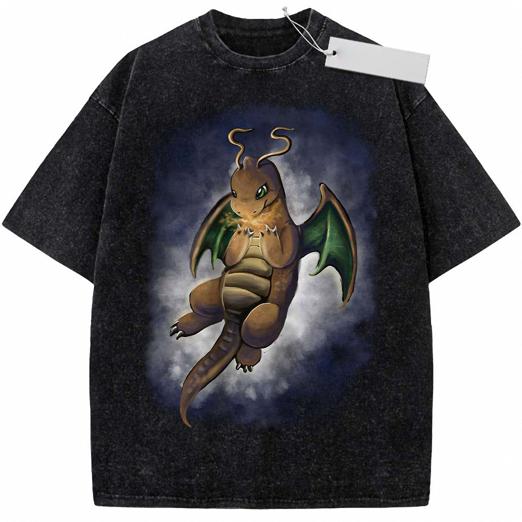 Dragonite Shirt, Anime Shirt, Vintage T-Shirt 9