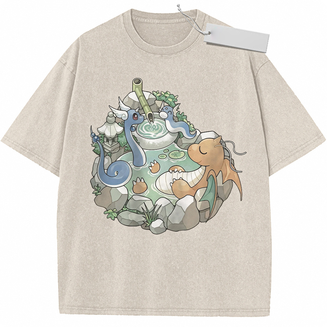 Dratini Shirt, Dragonair Shirt, Dragonite Shirt, Anime Shirt, Vintage Tee 7