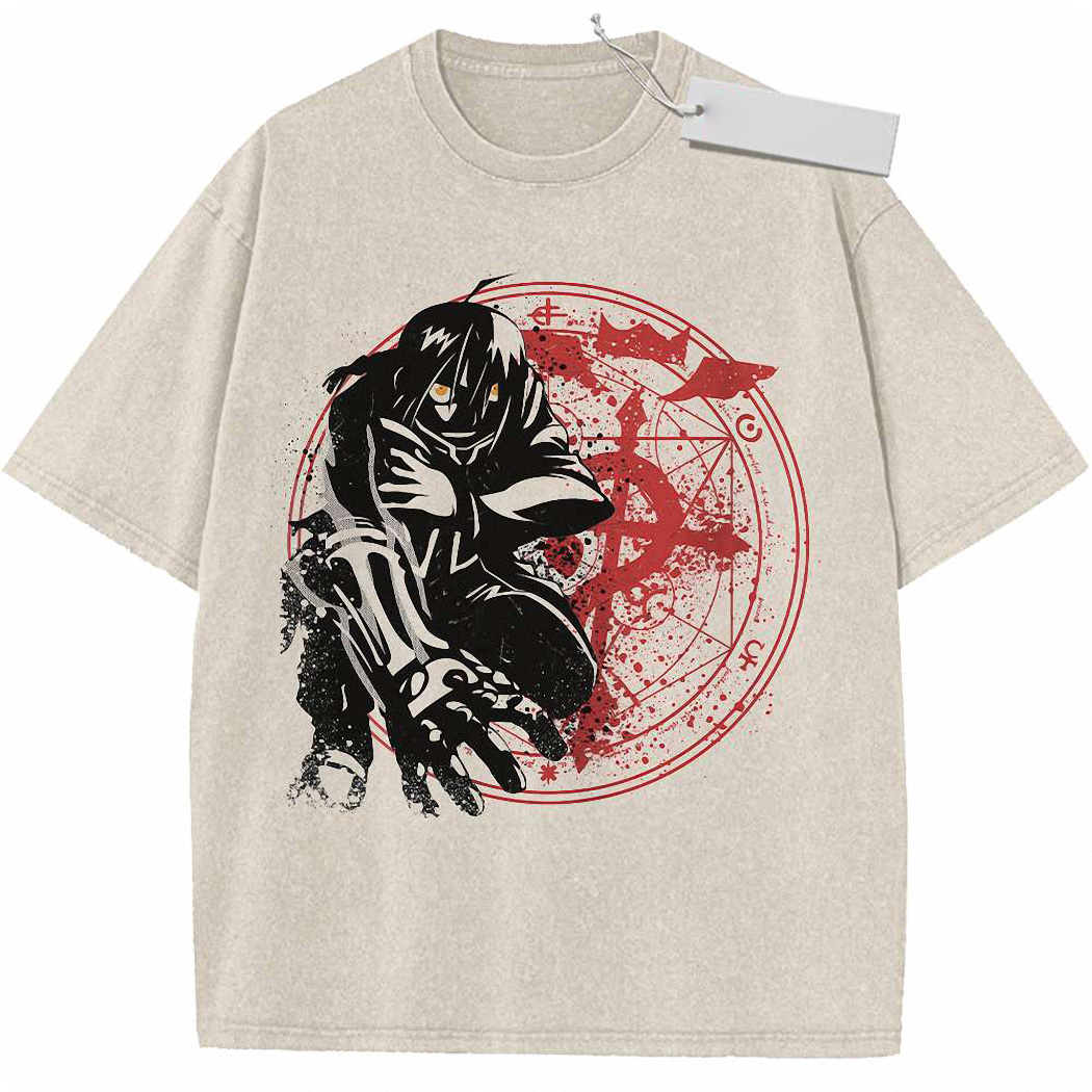 Edward Elric Shirt, Fullmetal Alchemist Shirt, Anime Shirt, Vintage T-Shirt 6