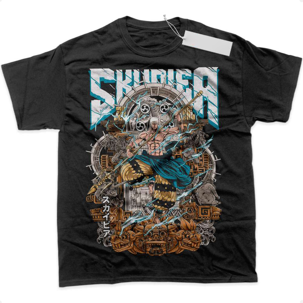Enel Shirt, One Piece Shirt, Anime Shirt, Graphic T-Shirt
