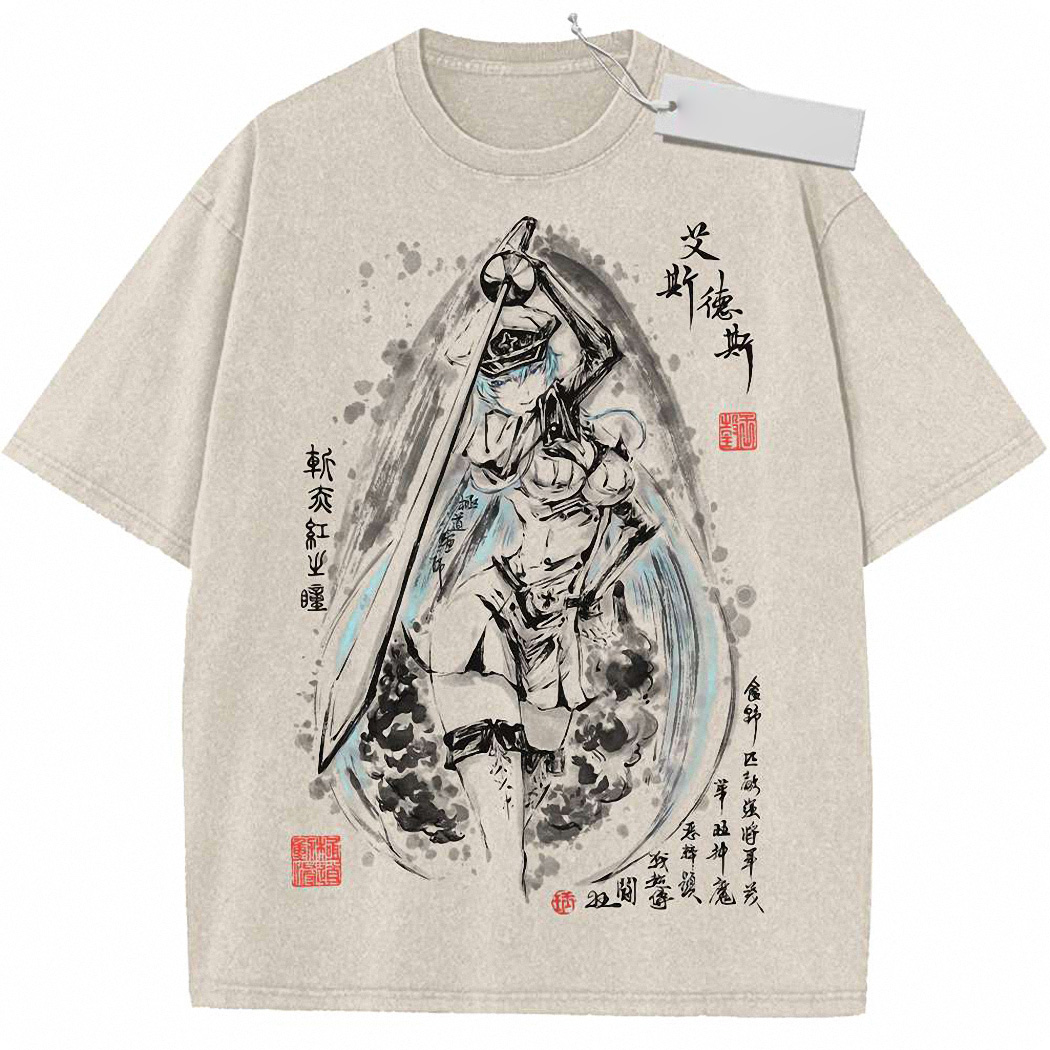 Esdeath Shirt, Akame Ga Kill Shirt, Anime Shirt, Vintage Tee 8