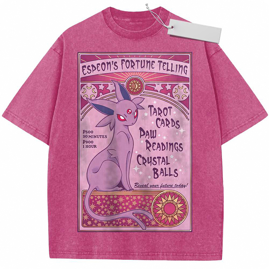 Espeon Shirt, Anime Vintage Tee 3