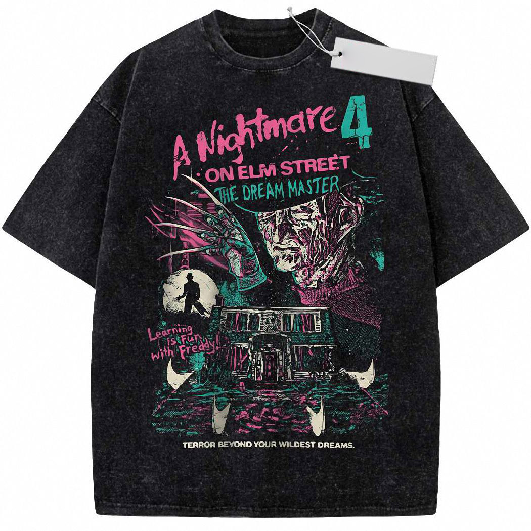 Freddy Krueger Shirt, A Nightmare on Elm Street Shirt, Horror Movie Shirt, Vintage T-Shirt 3