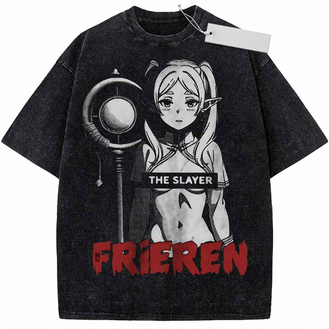 Frieren Beyond Journey's End Shirt, Anime Shirt, Vintage T Shirt 844