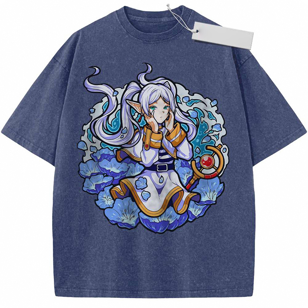 Frieren Beyond Journey's End Shirt, Anime Shirt, Vintage T-Shirt 2