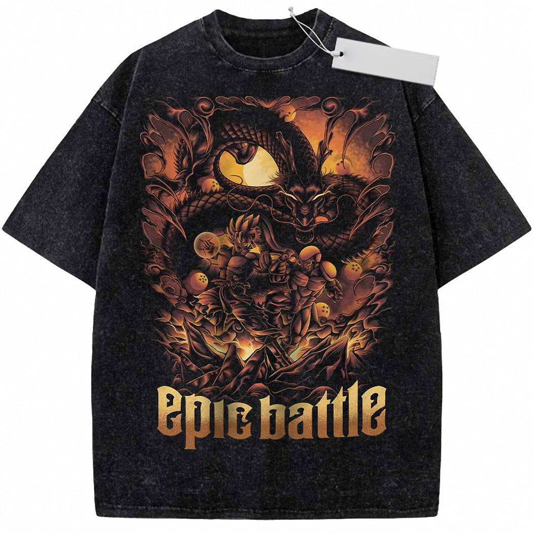 Frieza vs Son Goku Shirt, Dragon Ball Shirt, Anime Shirt, Vintage Tee 5