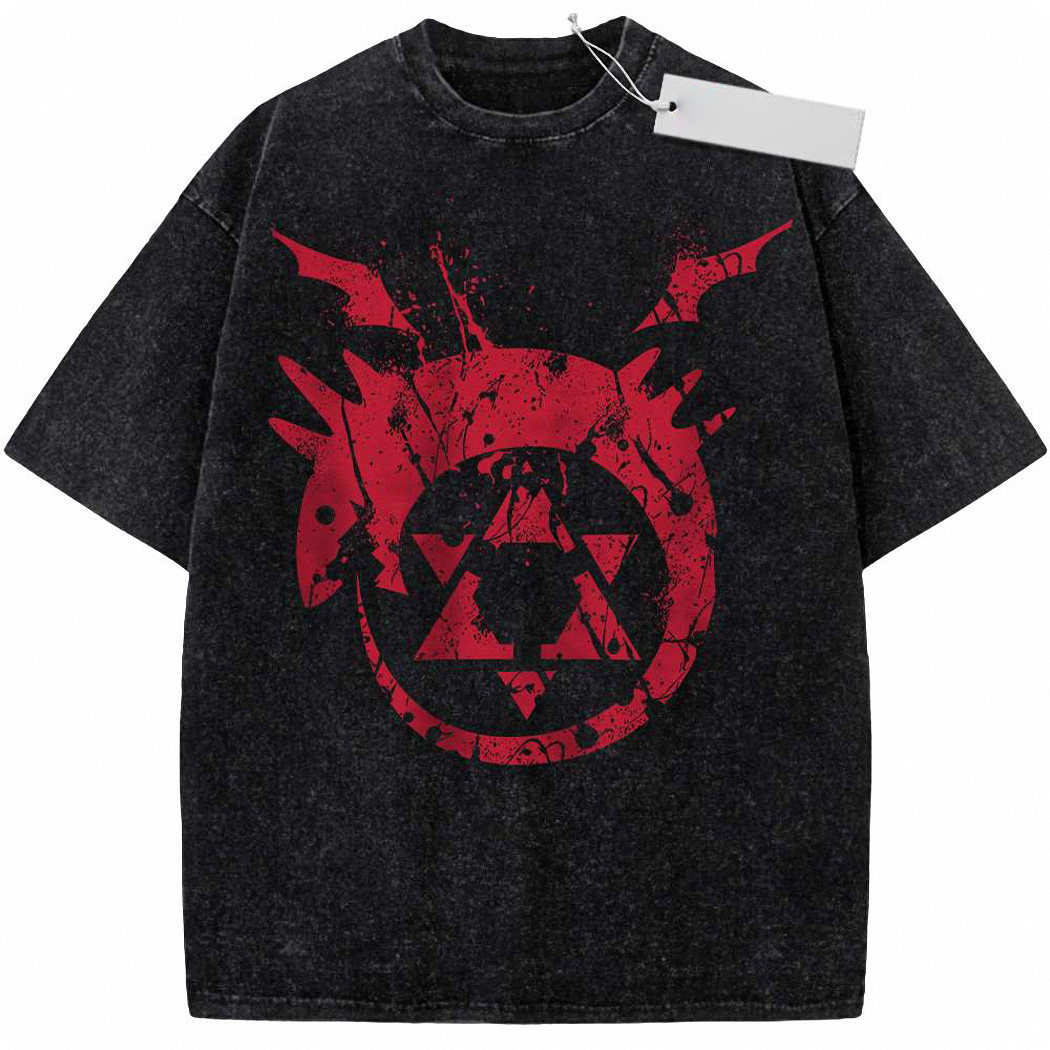 Fullmetal Alchemist Shirt, Anime Shirt, Vintage Tee 8