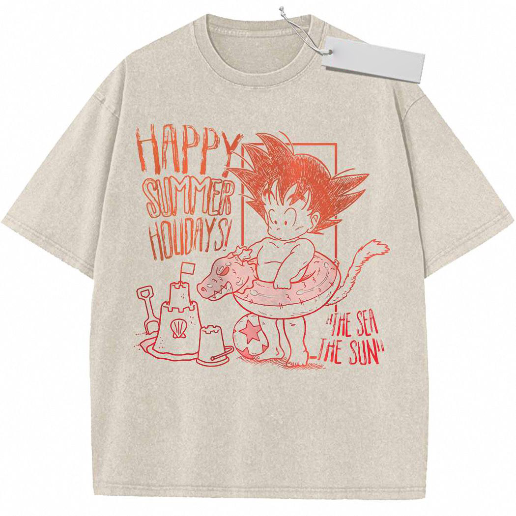 Funny Son Goku Shirt, Shenron Shirt, Dragon Ball Shirt, DBZ Shirt, Anime Shirt, Vintage T-Shirt 4