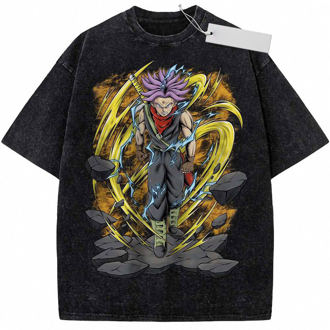 Future Trunks Shirt, Dragon Ball Shirt, DBZ Shirt, Anime Shirt, Vintage T-Shirt 1