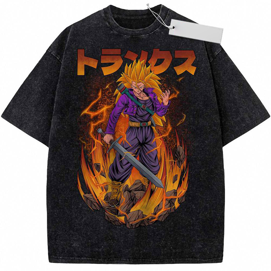 Future Trunks Shirt, Dragon Ball Z Shirt, DBZ Shirt, Anime Shirt, Vintage T-Shirt 3