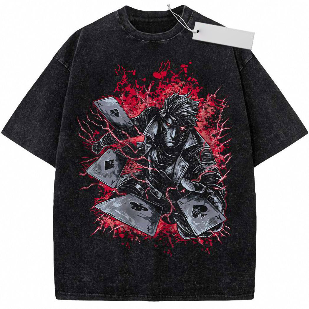 Gambit Shirt, X-Men Shirt, Marvel Comics Shirt, Vintage Tee 1