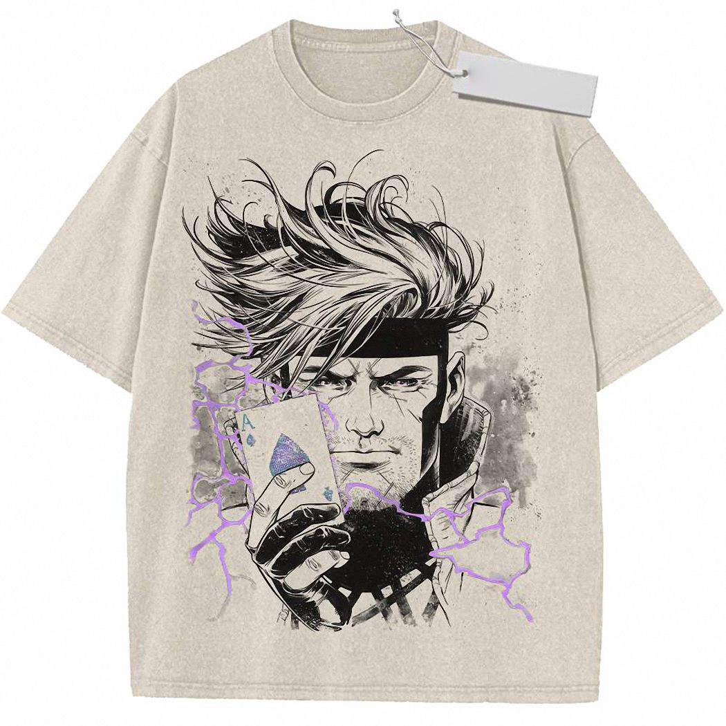 Gambit Shirt, X-Men Shirt, Marvel Comics Shirt, Vintage Tee 6