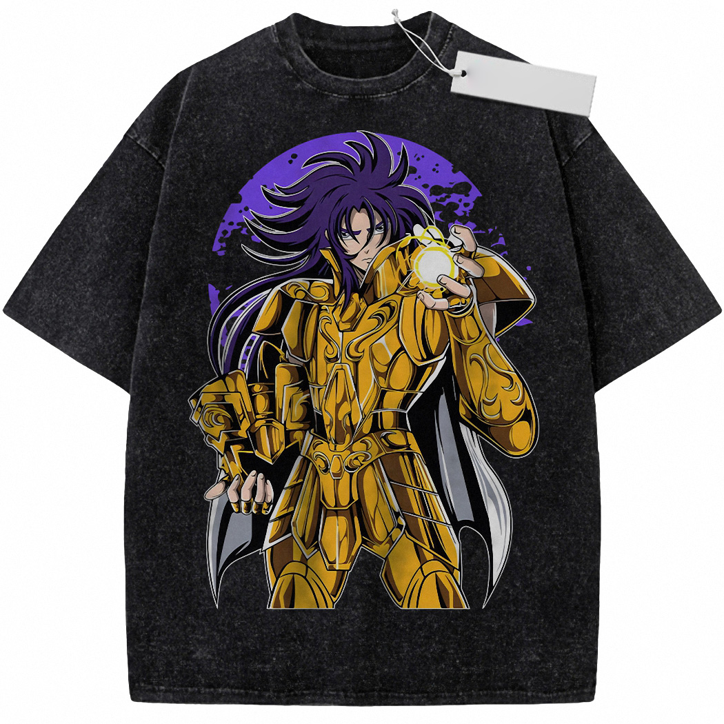 Gemini Kanon Shirt, Saint Seiya Shirt, Anime Shirt, Vintage Tee 6