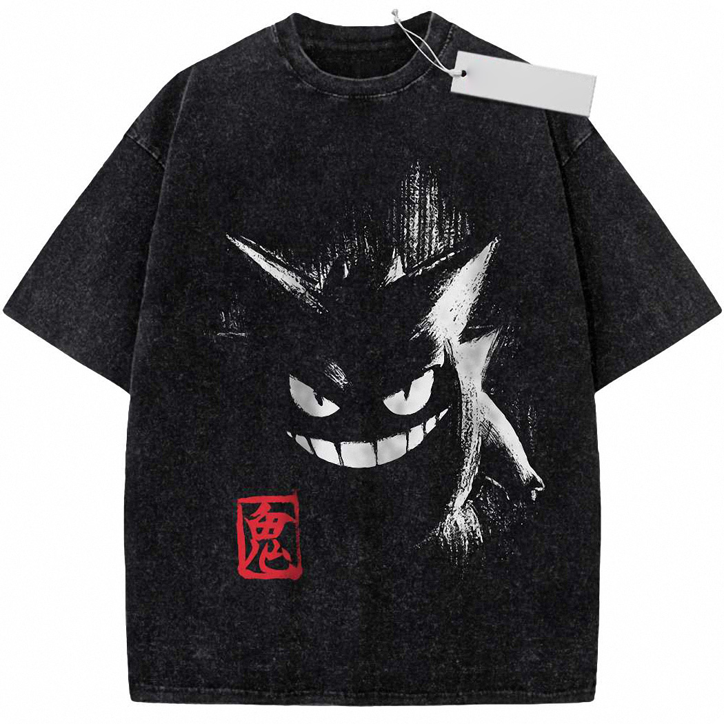 Gengar Shirt, Anime Shirt, Vintage T-Shirt 5
