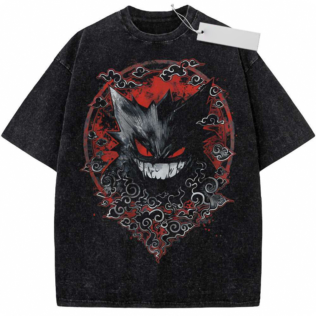 Gengar Shirt, Anime Shirt, Vintage Tee 9