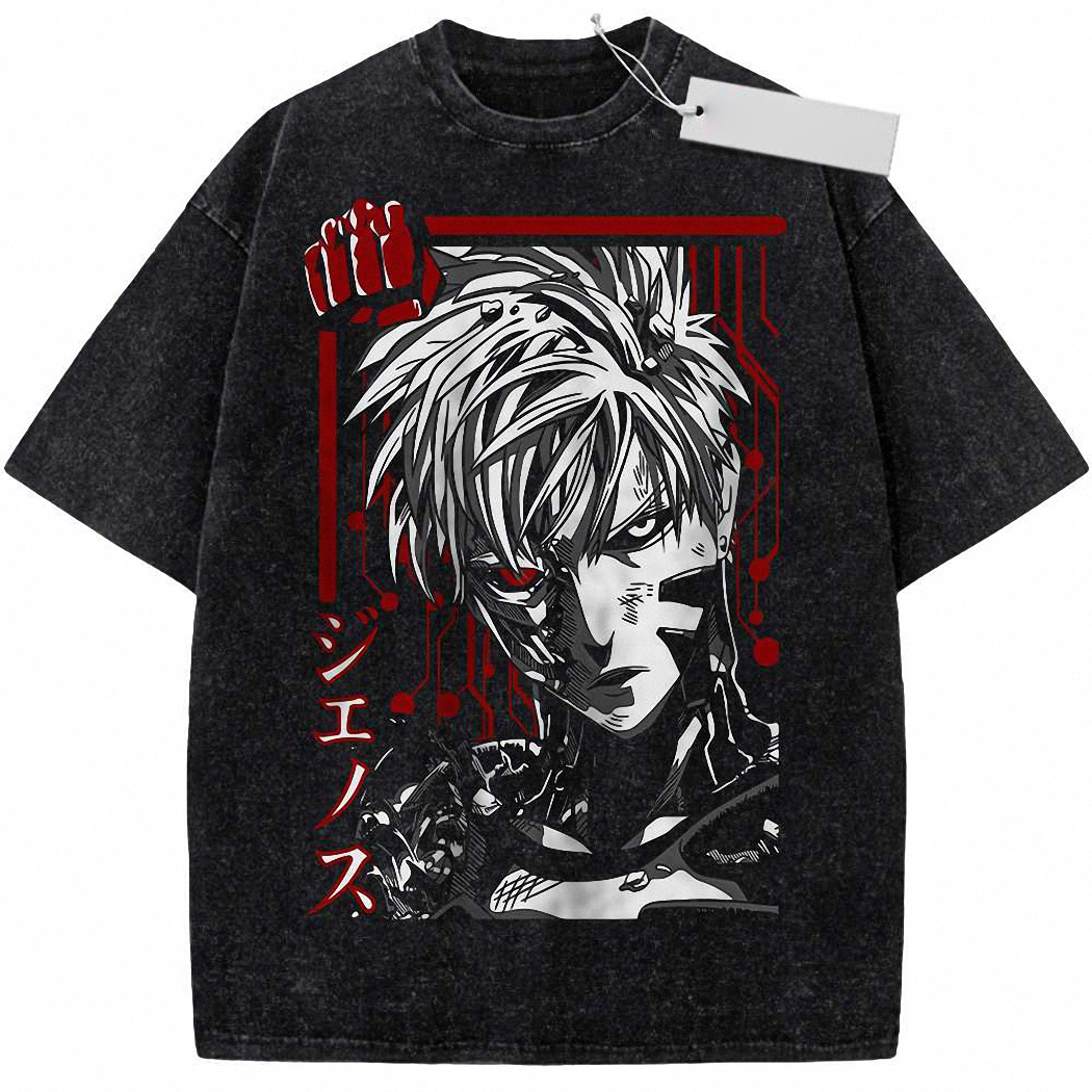 Genos Shirt, One Punch Man Shirt, Anime Shirt, Vintage T-Shirt 8