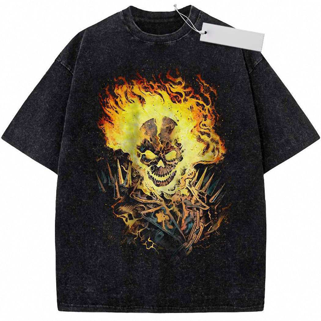 Ghost Rider Shirt, Marvel Comics Shirt, Vintage T-Shirt 9