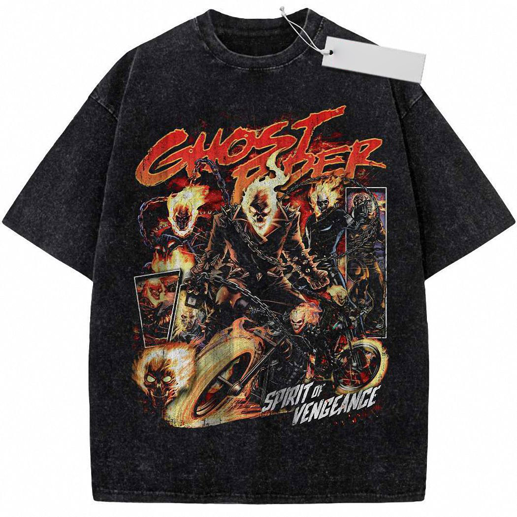 Ghost Rider Shirt, Marvel Comics Shirt, Vintage Tee 2