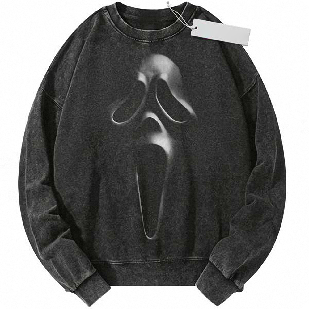 Ghostface Sweatshirt, Scream Sweatshirt, Halloween Sweatshirt, Vintage Sweater