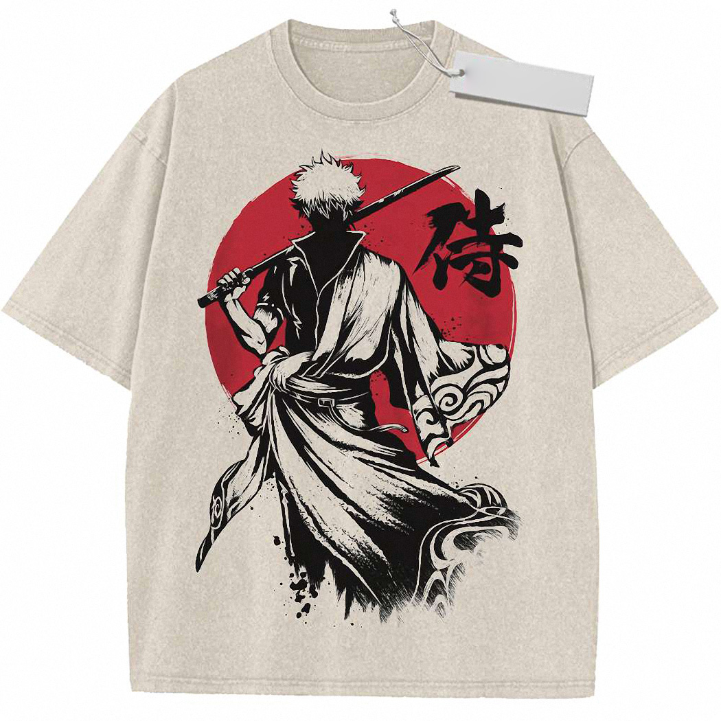 Gintoki Sakata Shirt, Gintama Shirt, Anime Shirt, Vintage Tee 9