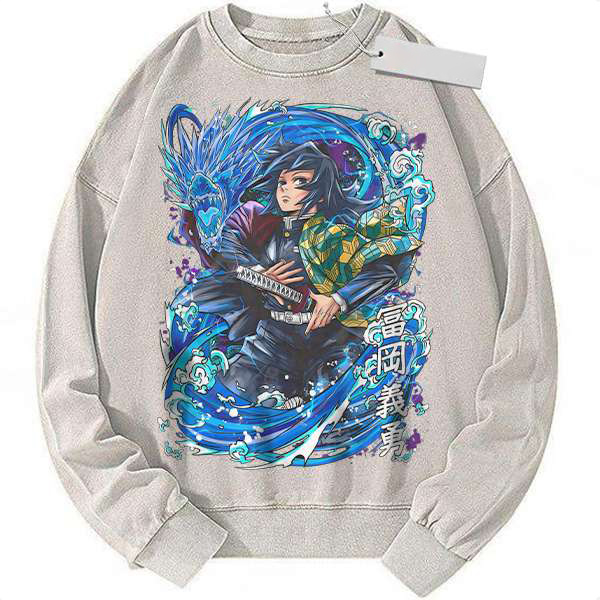 Giyu Tomioka Sweatshirt, Demon Slayer Sweatshirt
