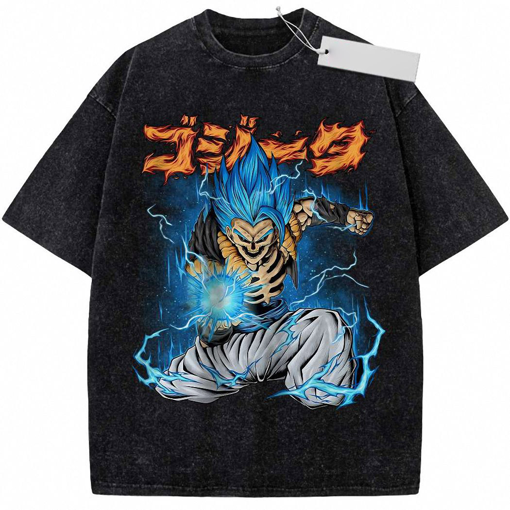 Gogeta Shirt, Dragon Ball Z Shirt, DBZ Shirt, Anime Shirt, Vintage Tee 3