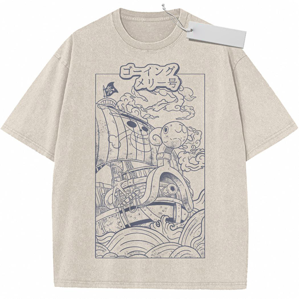 Going Merry Shirt, One Piece Shirt, Anime Shirt, Vintage T-Shirt 1