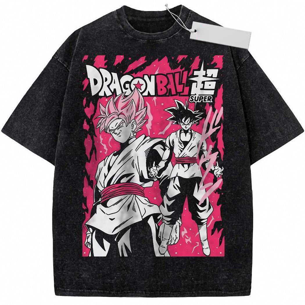 Goku Black Shirt, Dragon Ball Shirt, DBZ Shirt, Anime Shirt, Vintage Tee 5