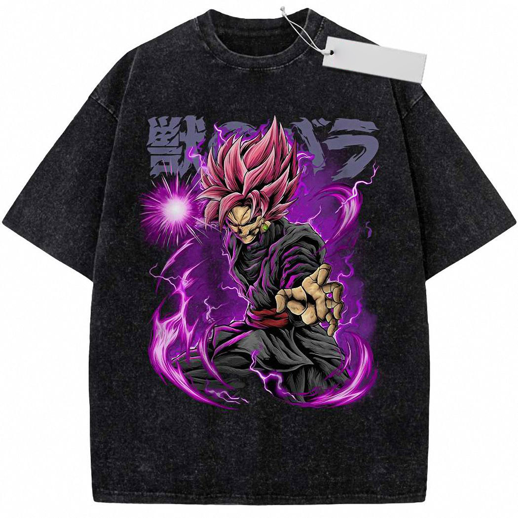 Goku Black Shirt, Dragon Ball Z Shirt, DBZ Shirt, Anime Shirt, Vintage Tee 9