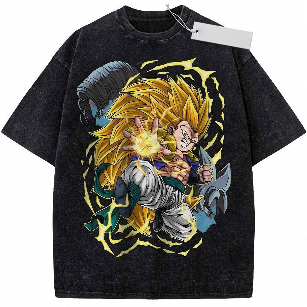 Gotenks Shirt, Dragon Ball Shirt, Anime Shirt, Vintage T-Shirt 4