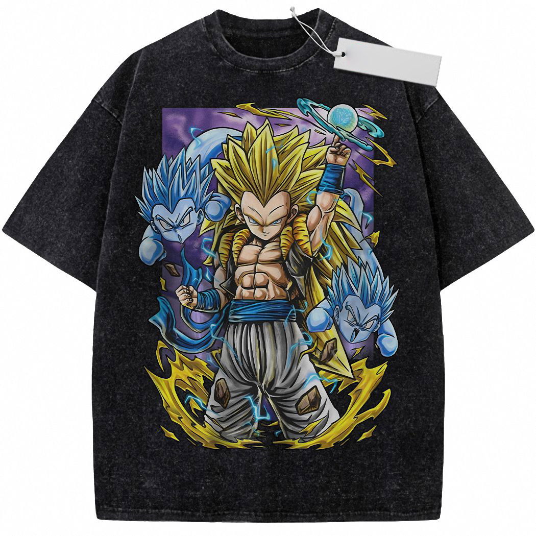 Gotenks Shirt, Dragon Ball Shirt, DBZ Shirt, Anime Shirt, Vintage Tee 2