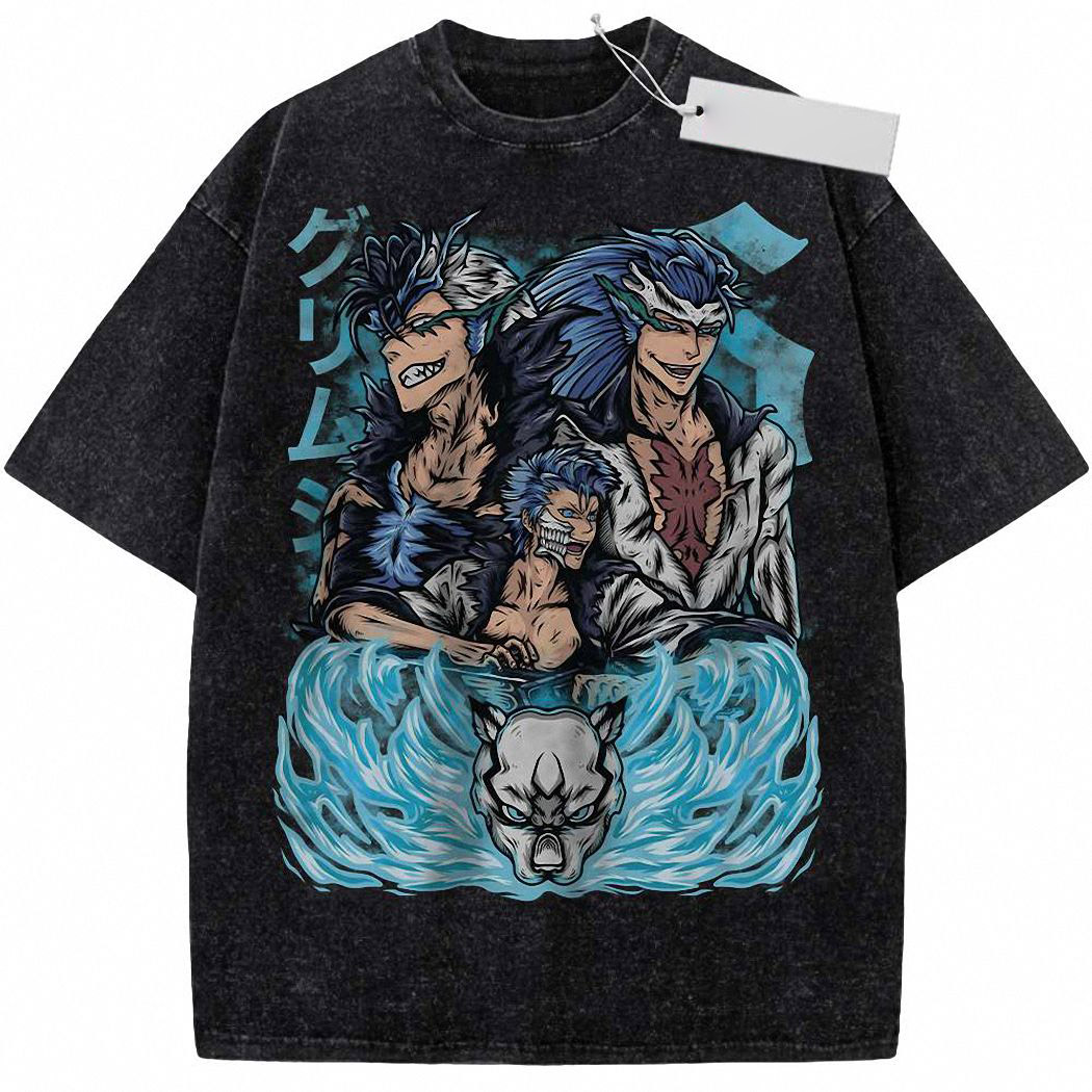Grimmjow Jaegerjaquez Shirt, Bleach Shirt, Anime Shirt, Vintage T-Shirt 2