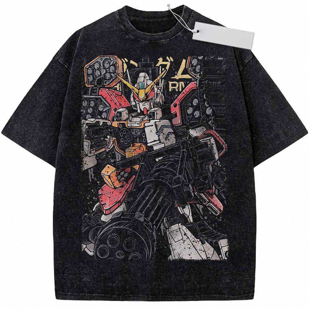 Gundam Shirt, Anime Shirt, Vintage Tee 884