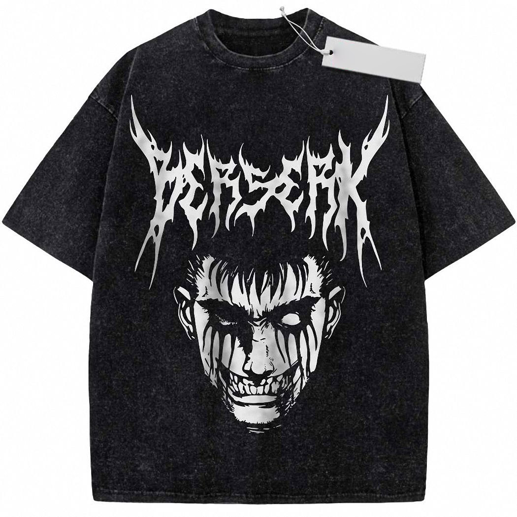 Guts Shirt, Berserk Shirt, Anime Shirt, Vintage T Shirt 91