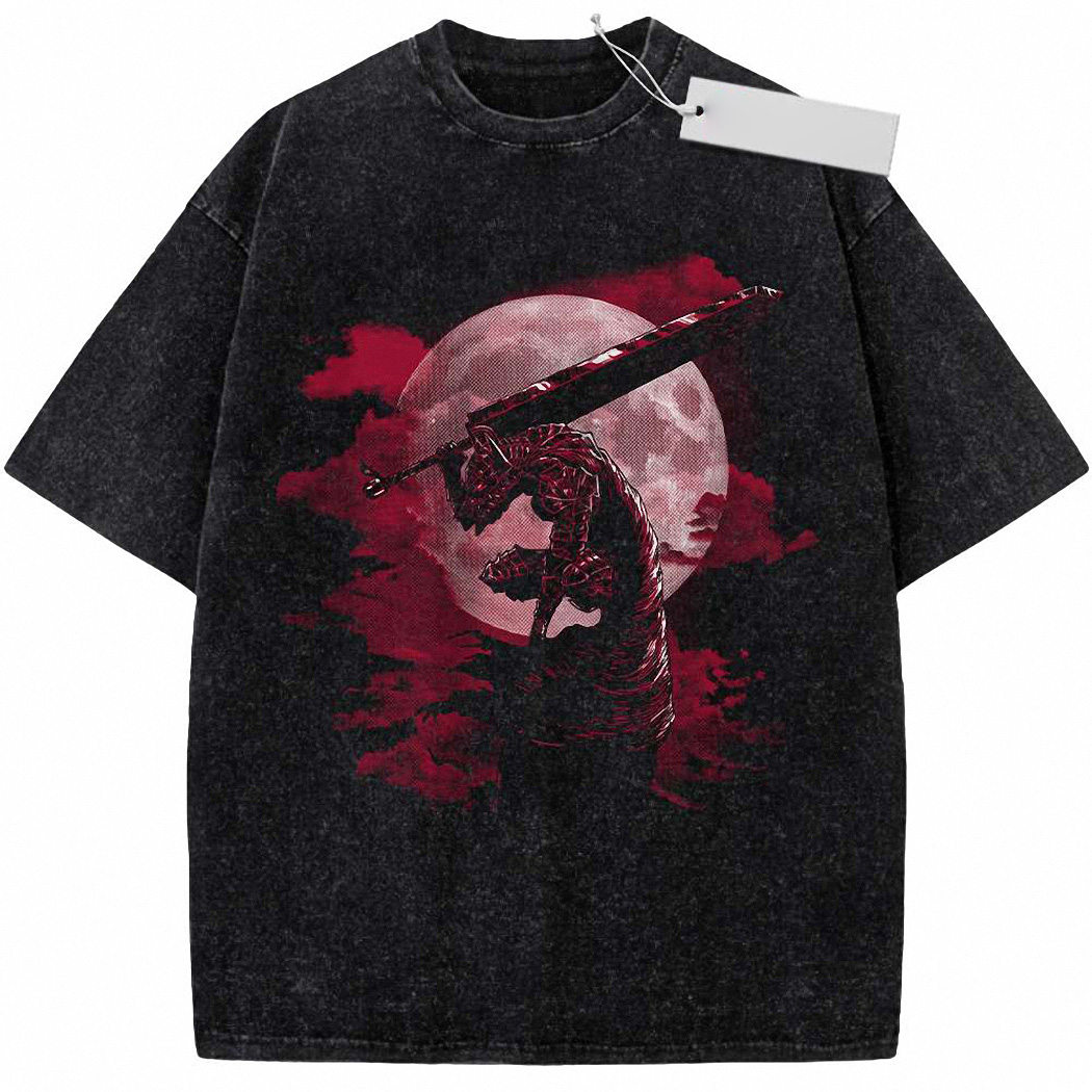 Guts Shirt, Berserk Shirt, Anime Shirt, Vintage T-Shirt 3