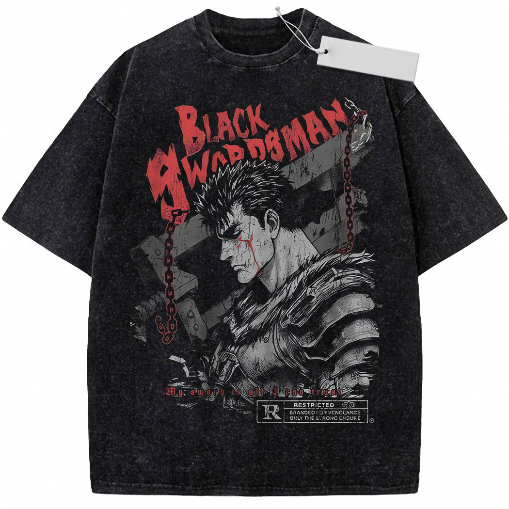 Guts Shirt, Berserk Shirt, Anime Shirt, Vintage Tee 16