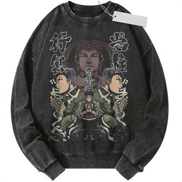 Gyomei Himejima Sweatshirt, Demon Slayer Sweatshirt, Anime Sweatshirt