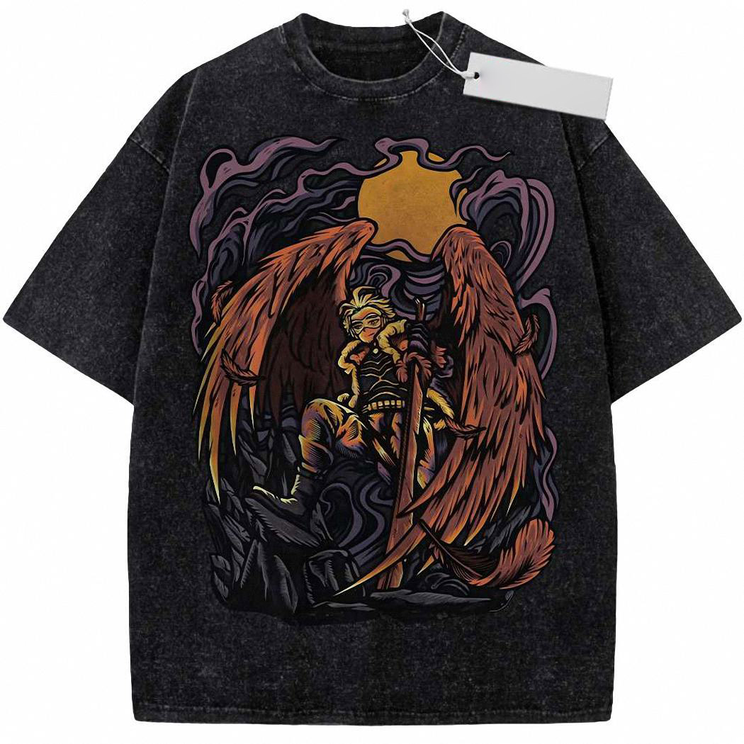 Hawks Shirt, Keigo Takami Shirt, MHA Shirt, Anime Shirt, Vintage T Shirt 476