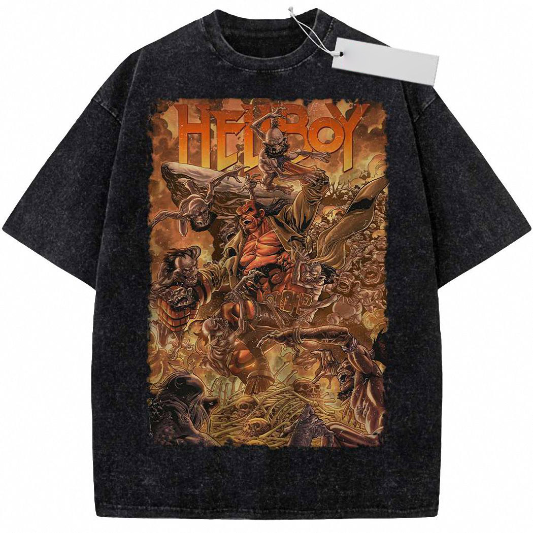 Hellboy Shirt, Movie Shirt, Vintage Tee 6