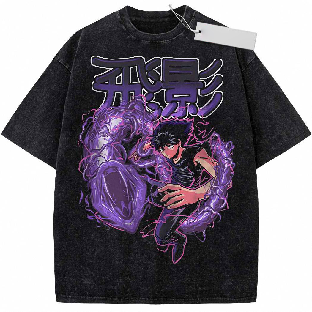 Hiei Shirt, YuYu Hakusho Shirt, Anime Shirt, Vintage T Shirt 650