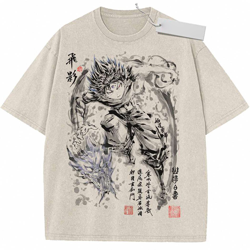 Hiei Shirt, YuYu Hakusho Shirt, Anime Shirt, Vintage Tee 170