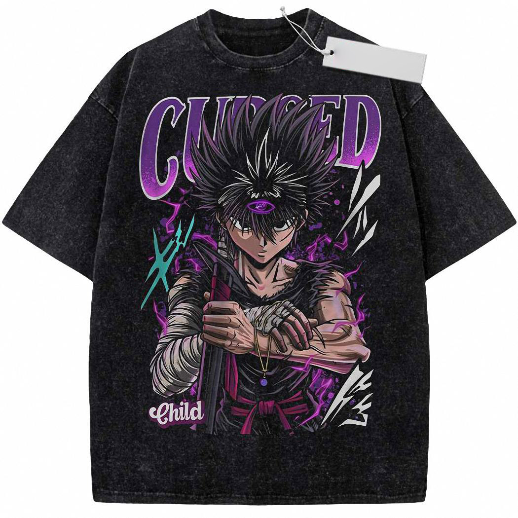 Hiei Shirt, YuYu Hakusho Shirt, Anime Shirt, Vintage Tee 307