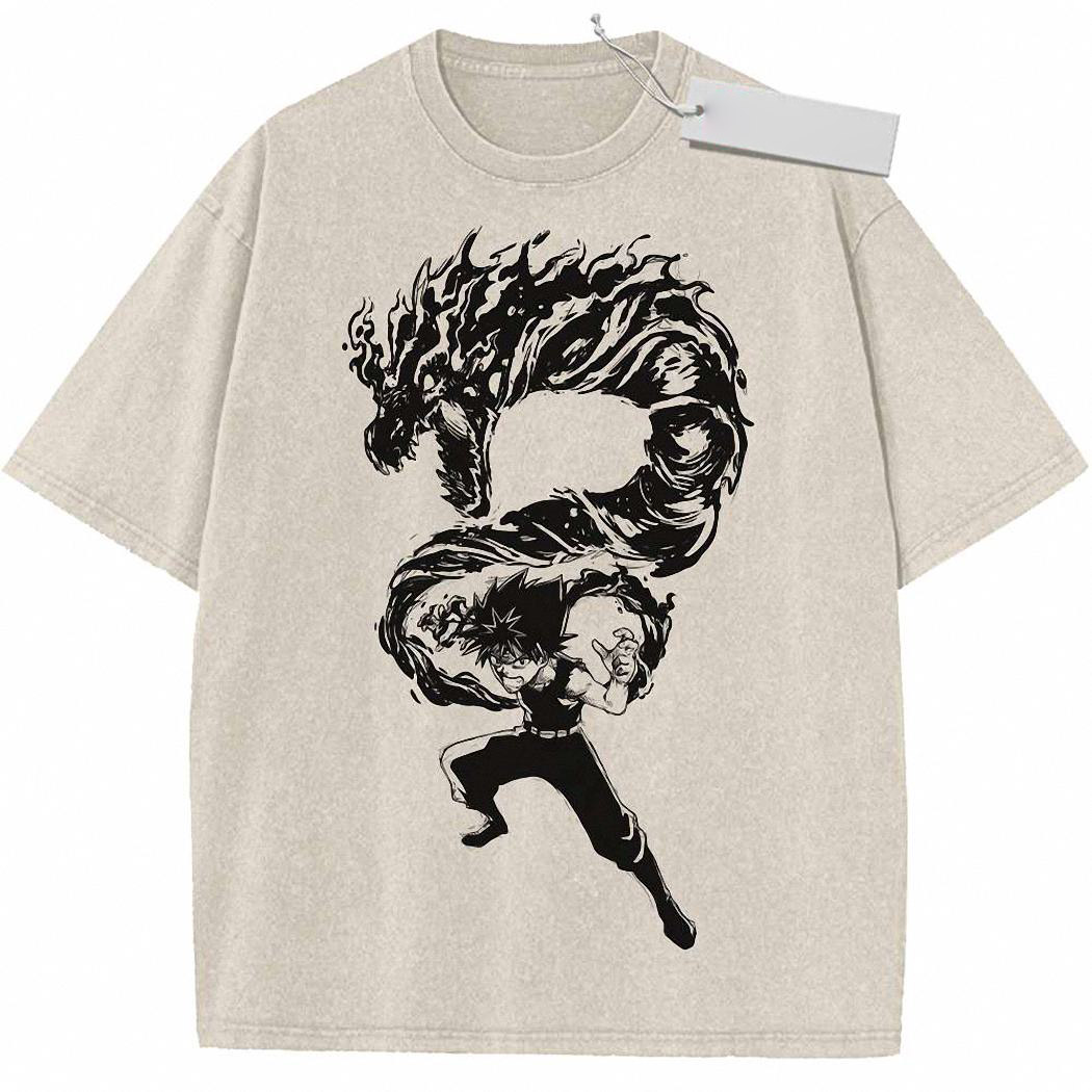 Hiei Shirt, YuYu Hakusho Shirt, Anime Shirt, Vintage Tee 317