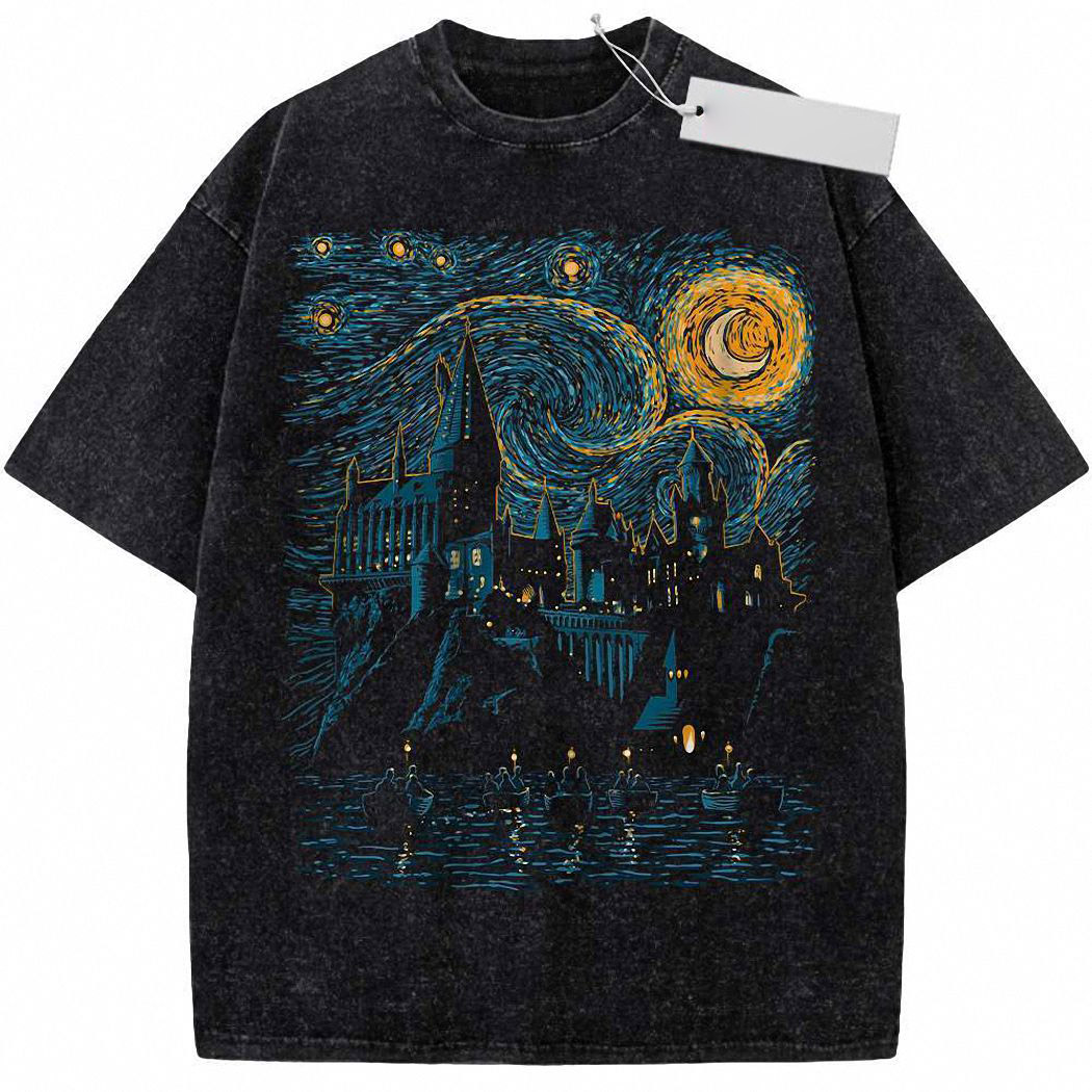 Hogwarts Shirt, Harry Potter Shirt, Movie Shirt, Vintage T-Shirt 4