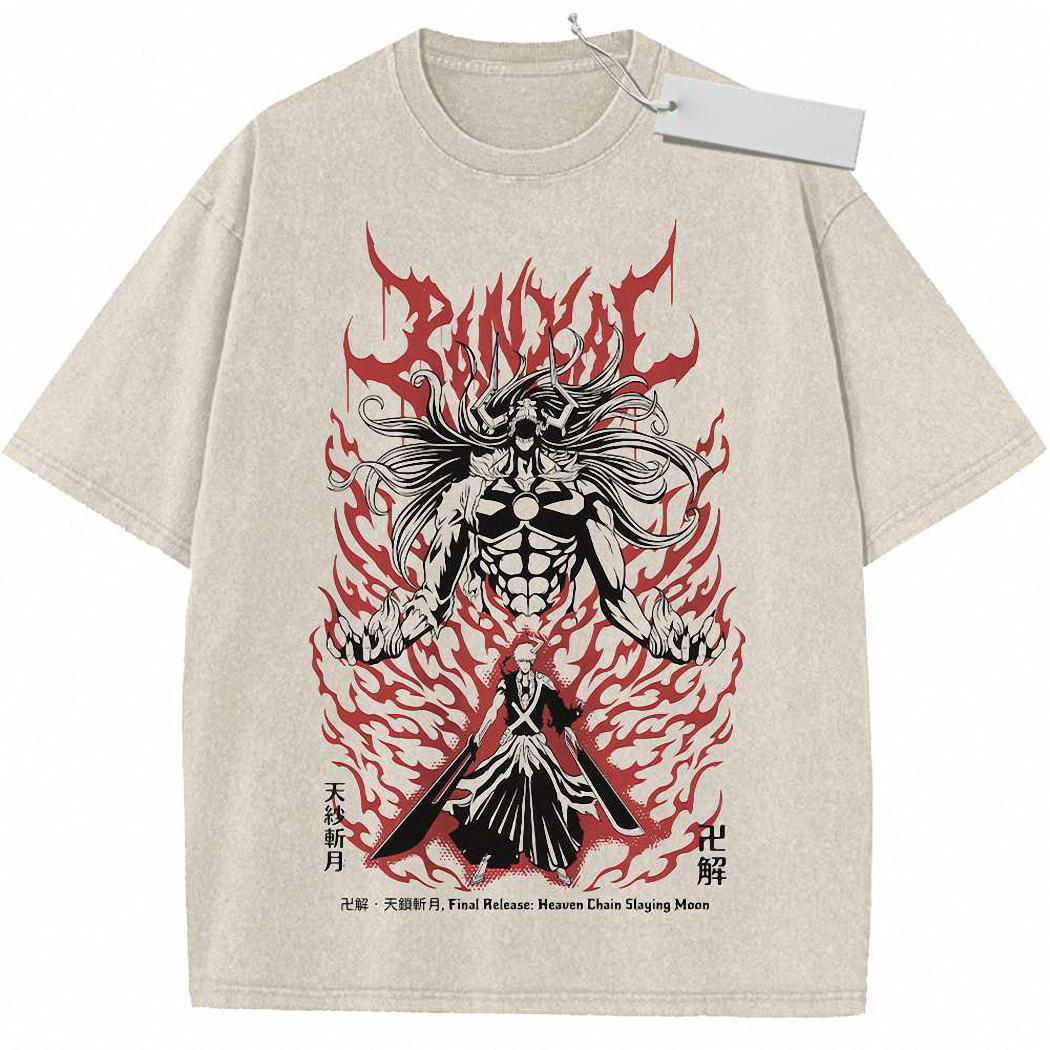 Ichigo Kurosaki Shirt, Bleach Shirt, Anime Shirt, Vintage T Shirt 417