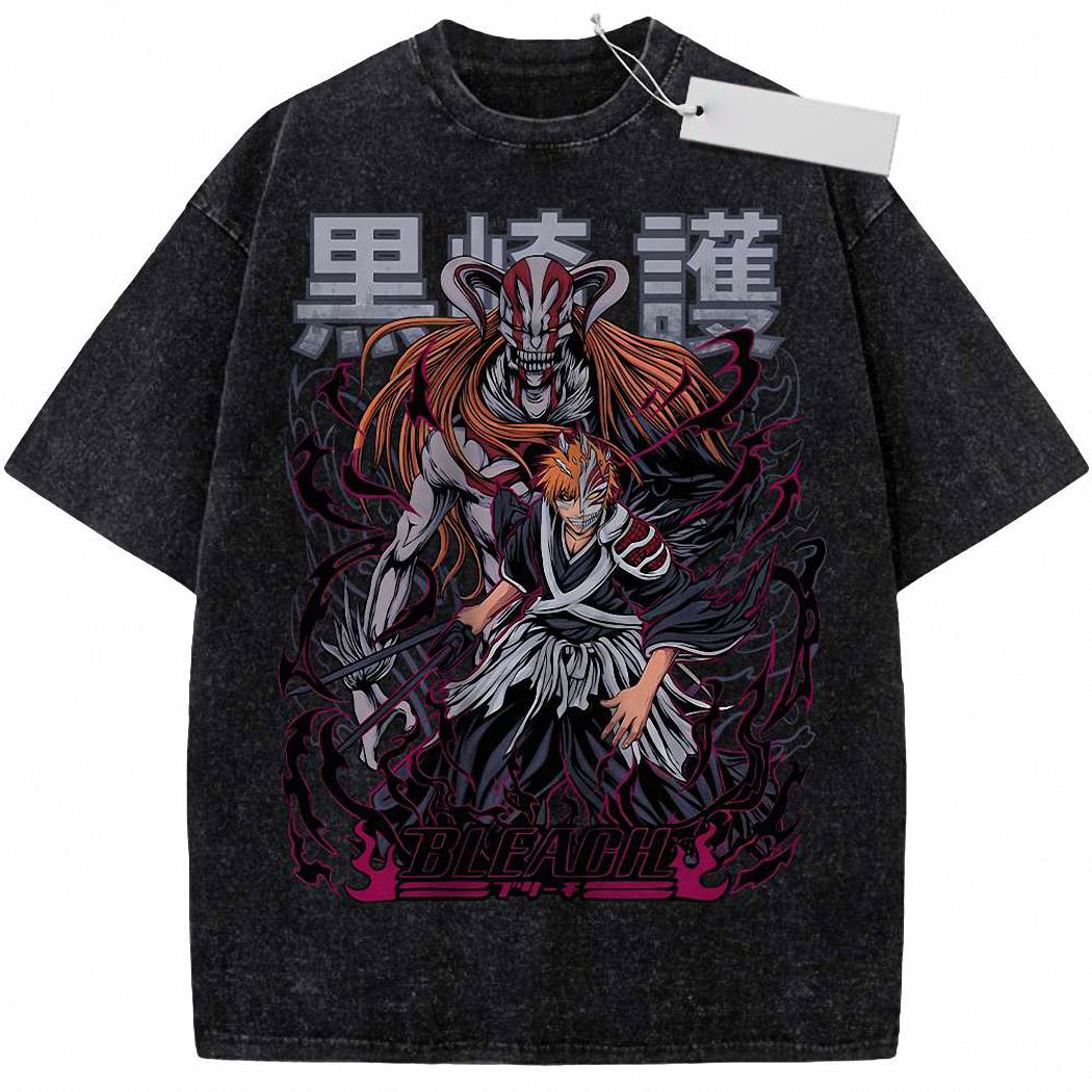 Ichigo Kurosaki Shirt, Bleach Shirt, Anime Shirt, Vintage Tee 184